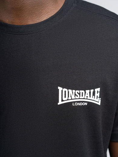 Εικόνα για Ανδρικό T-Short ELMDON LONSDALE Black 3