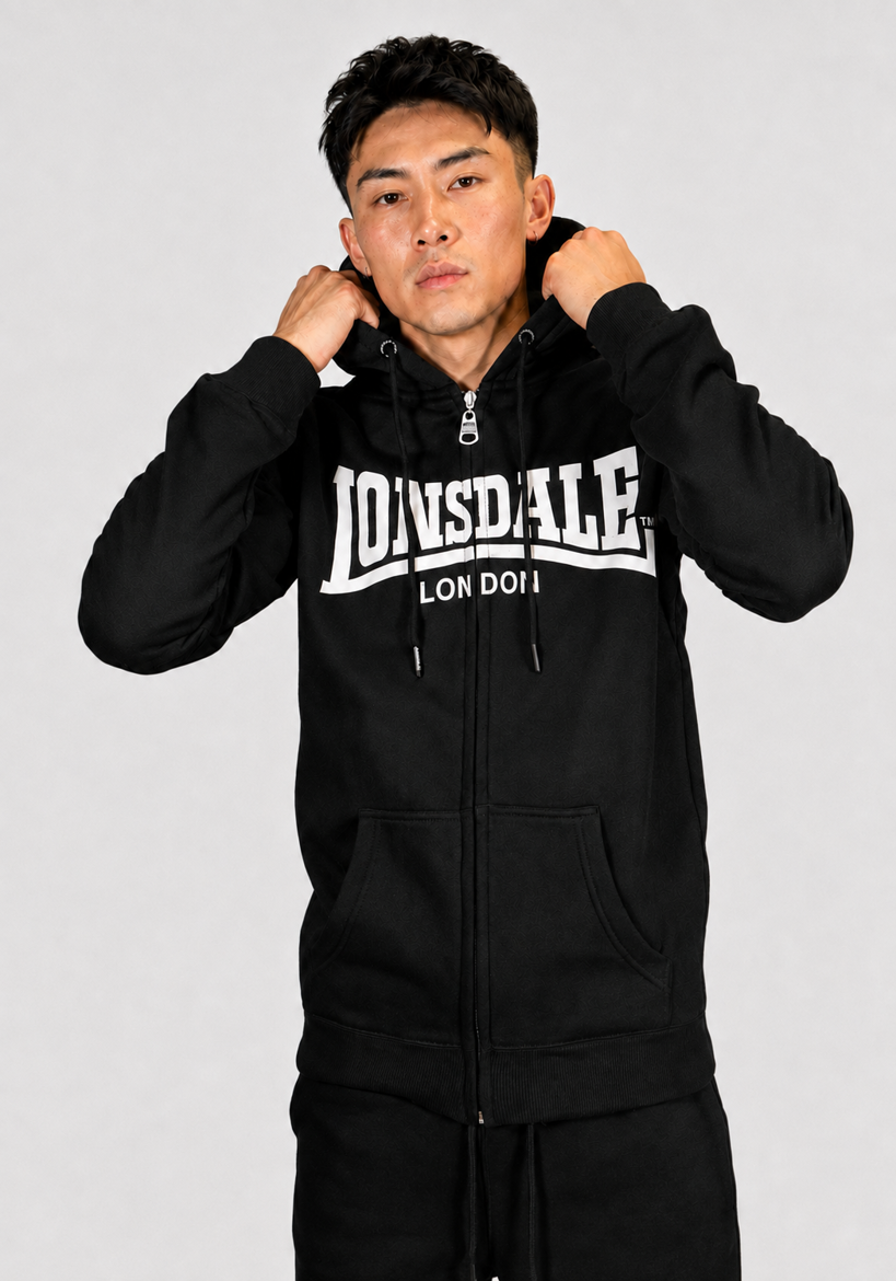 Εικόνα για Ανδρική Ζακέτα FEENY LONSDALE Black