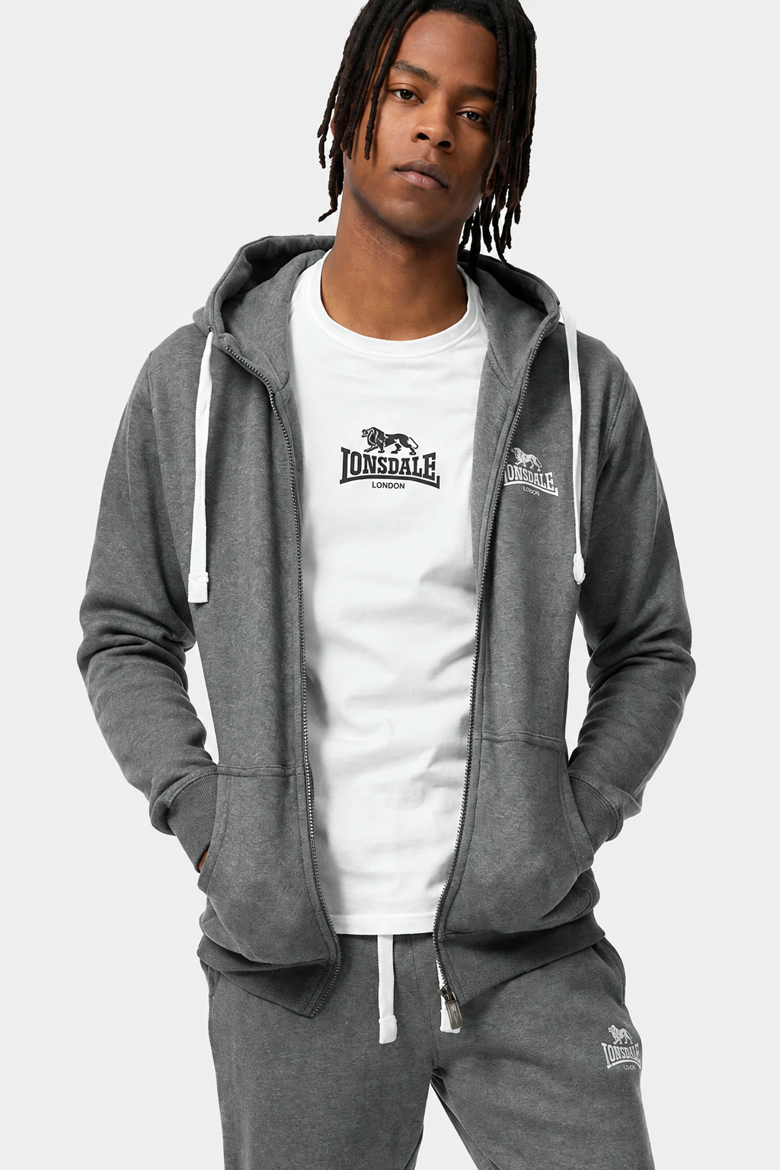 Εικόνα για Ανδρική Ζακέτα CROACHY LONSDALE Grey