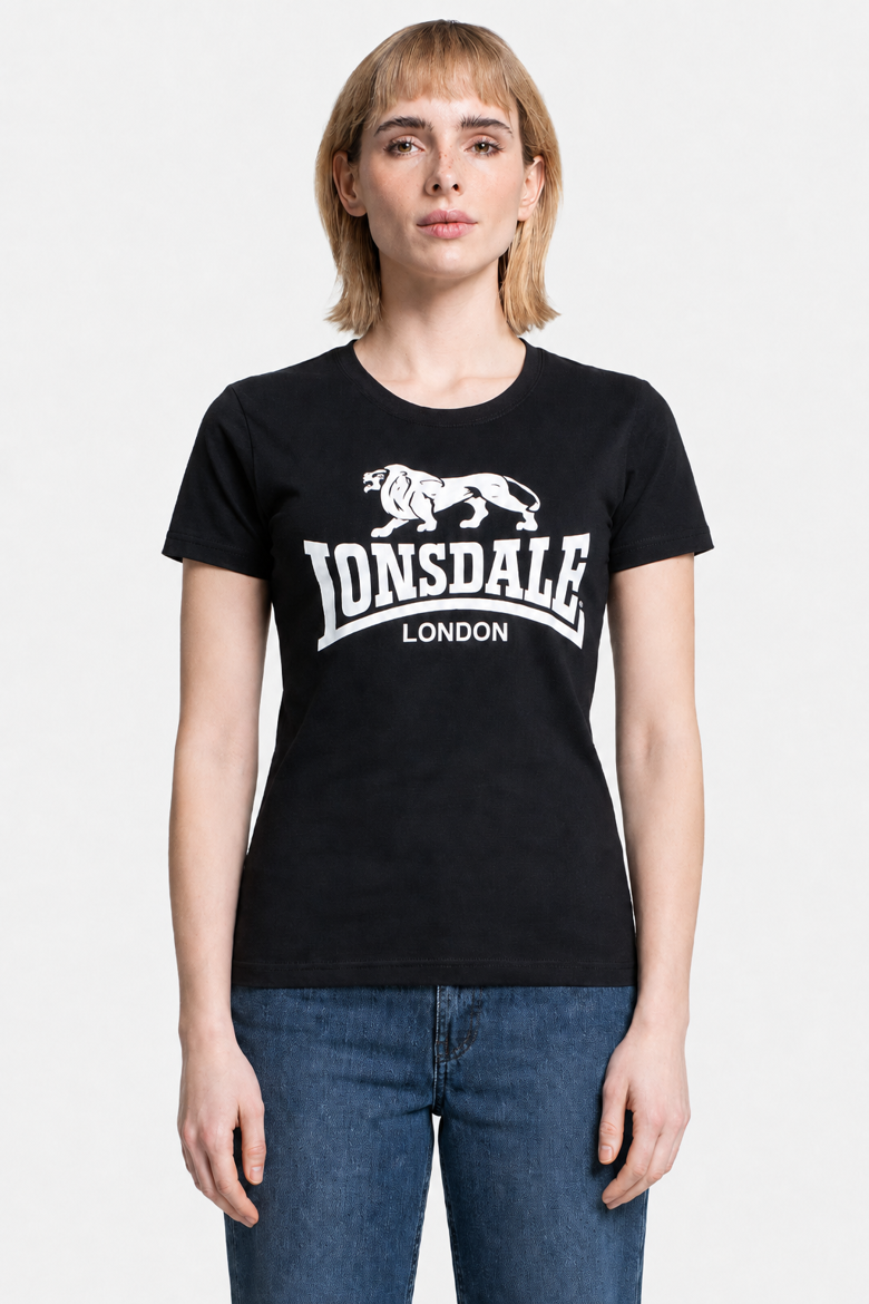 Εικόνα για COMBE-ΓΥΝΑΙΚΕΙΟ TSHIRT LONSDALE BLACK 