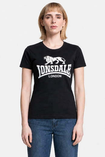 Εικόνα για COMBE-ΓΥΝΑΙΚΕΙΟ TSHIRT LONSDALE BLACK  0