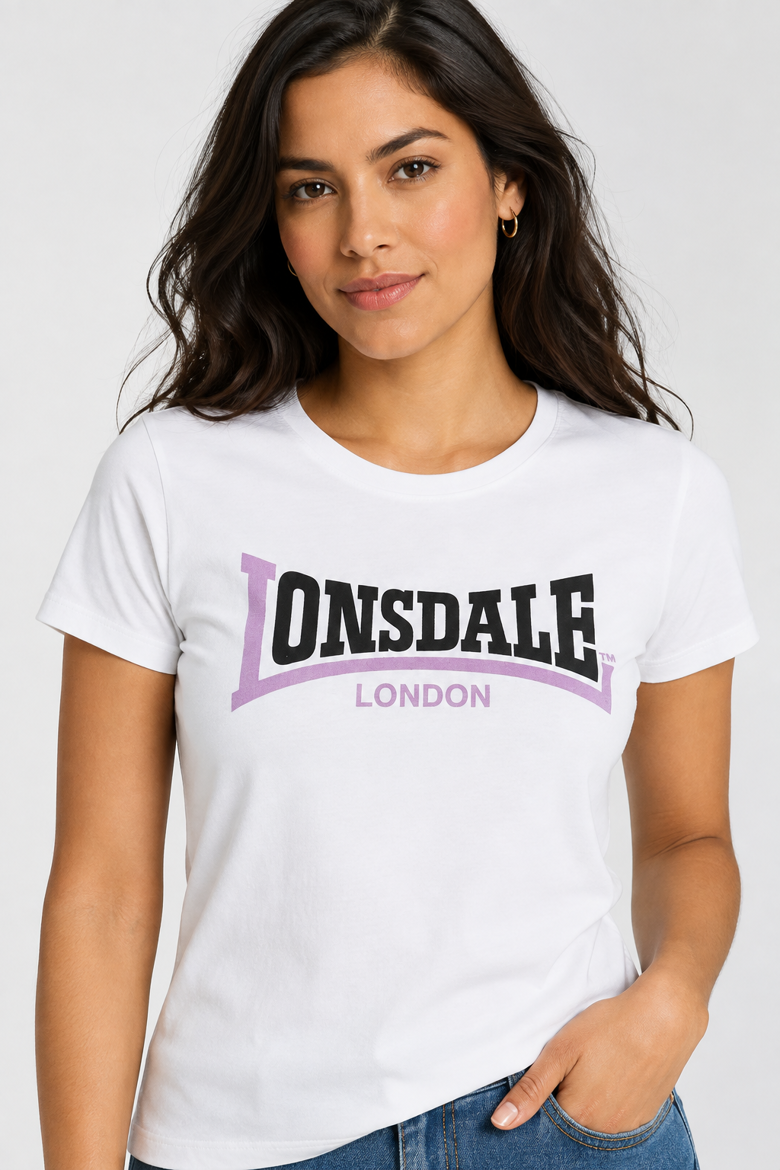 Εικόνα για Γυναικείο T-Shirt ACHNAVAST LONSDALE White