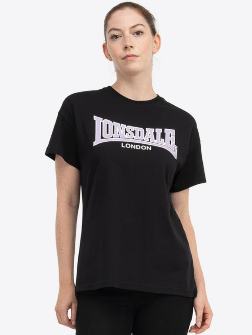 Picture of WOMEN'S TSHIRT LONSDALE OUSDALE BLACK 