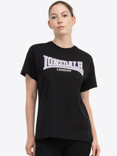 Picture of WOMEN'S TSHIRT LONSDALE OUSDALE BLACK  2