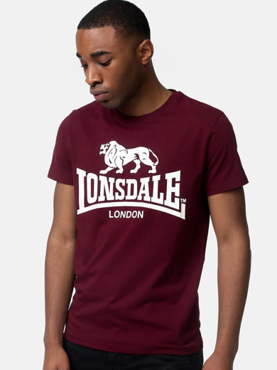 Εικόνα για Ανδρικό T-Shirt KELSO LONSDALE Oxblood 0