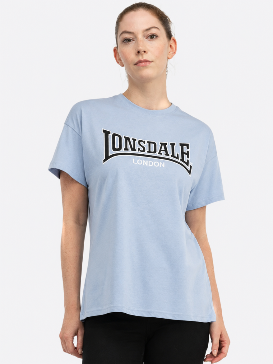 Εικόνα για Γυναικείο T-Shirt Oversized OUSDALE LONSDALE Pastel Blue