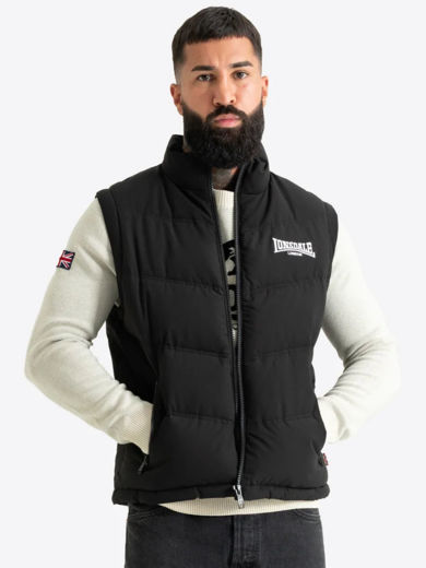 Picture of Mens Sleeveless Jacket DEPTFORD LONSDALE Black 1