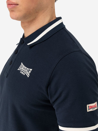 Picture of Mens Polo CAUSTON LONSDALE Navy 2